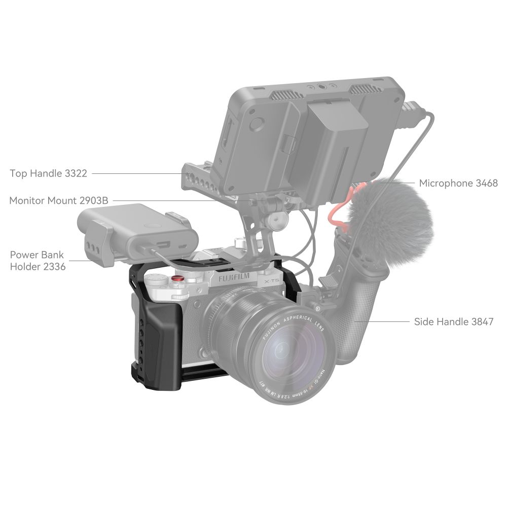 SmallRig Multifunkcionalni kavez za Fujifilm X-T5 4135 - 4